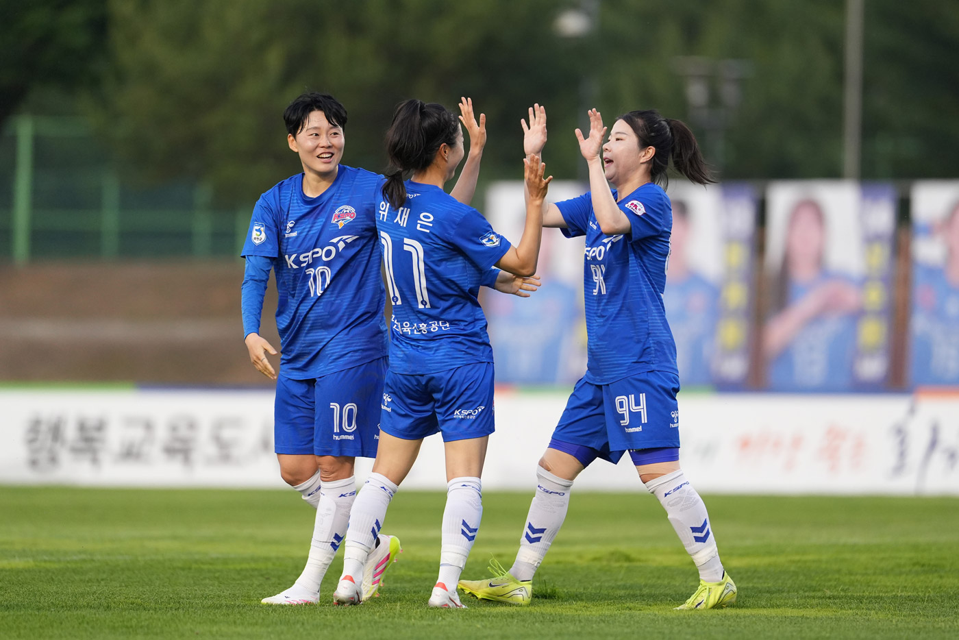 화천KSPO, 창녕WFC와 10골 난타전 끝 7-3 승… 위재은·사에 나란히 해트트릭